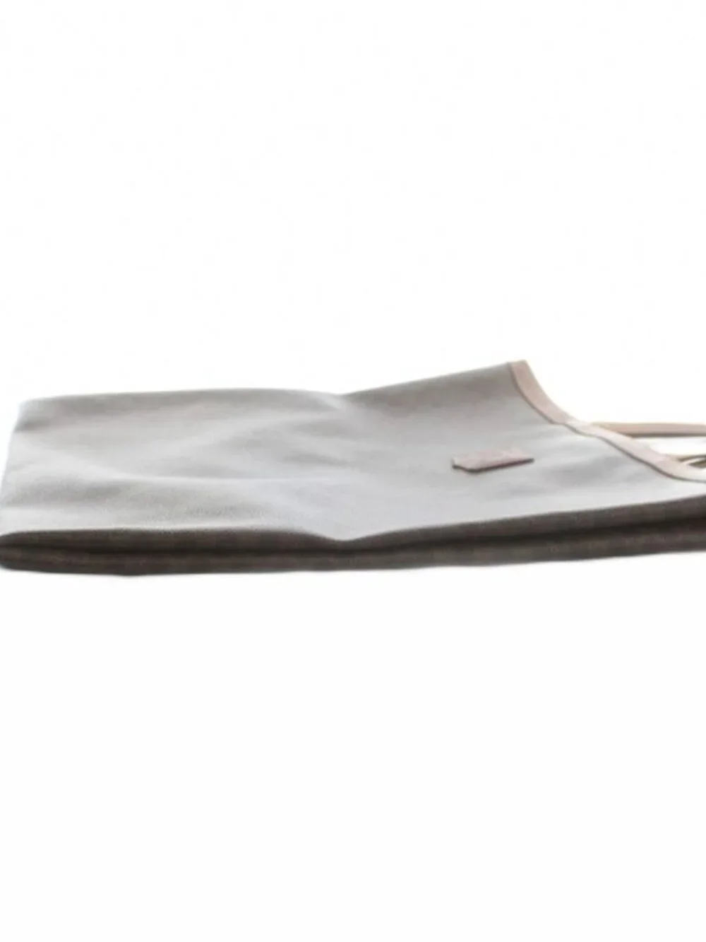 Celine Vintage Tote Hand Leather Macadam Triomphe Logo All Over Pattern Brown - Picture 4 of 7